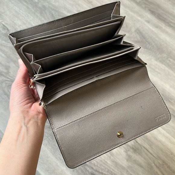 2 for $29 | Furla Long Wallet Genuine Leather | Previously Loved - Picture 10 of 13